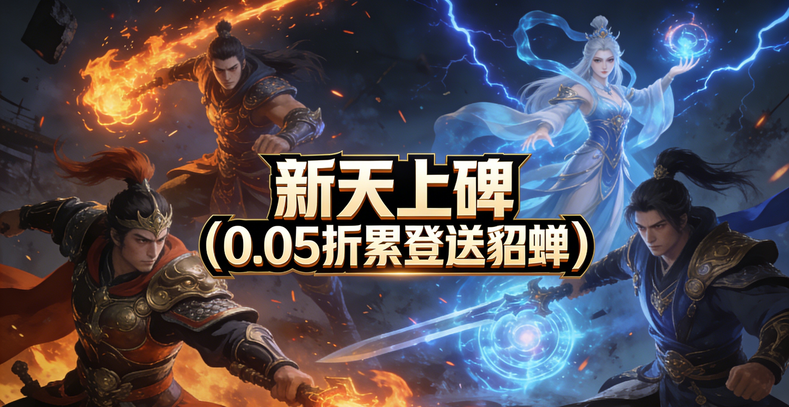 新天上碑（0.05折累登送貂蝉）